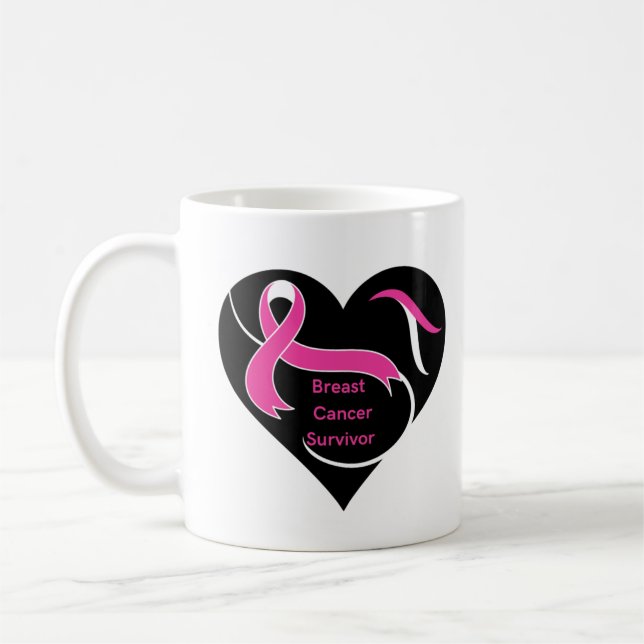 Tasse der Brustkrebserkrankung (Links)