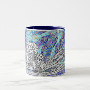 Tasse der chinesisches Papier-Eulen-2
