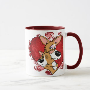 Tasse der Corgi-Mutter Tages