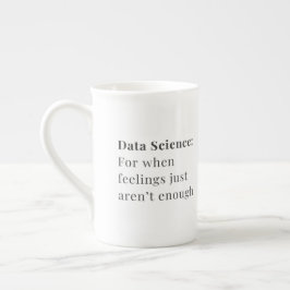 Tasse der Datenwissenschaften - zum Beispiel, wenn
