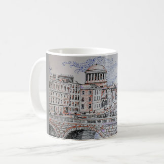 Tasse der Dubliner Brücke