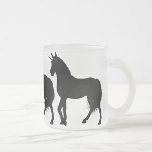 Tasse der Einhorn-Silhouette