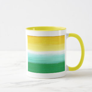 Tasse der Erde und der Sonne