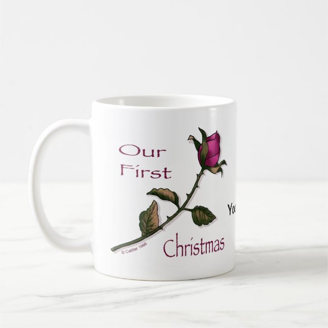 Tasse der ersten Weihnachtsfeier (Links)