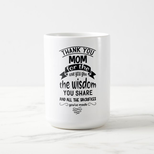 Tasse der ewigen Liebe der Mama (Mittel)