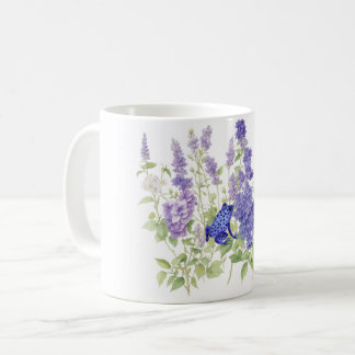 Tasse der Flora, boho Frühlingszeit Wildblumen