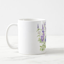 Tasse der Flora, boho Frühlingszeit Wildblumen