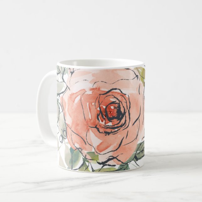 Tasse der Frau für sie (Vorderseite Links)