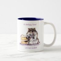 Tasse der Geburtstags-Zeit-(Hamster)