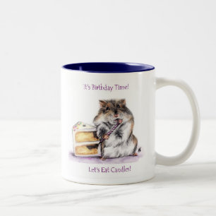 Tasse der Geburtstags-Zeit-(Hamster)