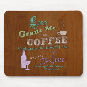 Tasse der Gelassenheit Mousepad