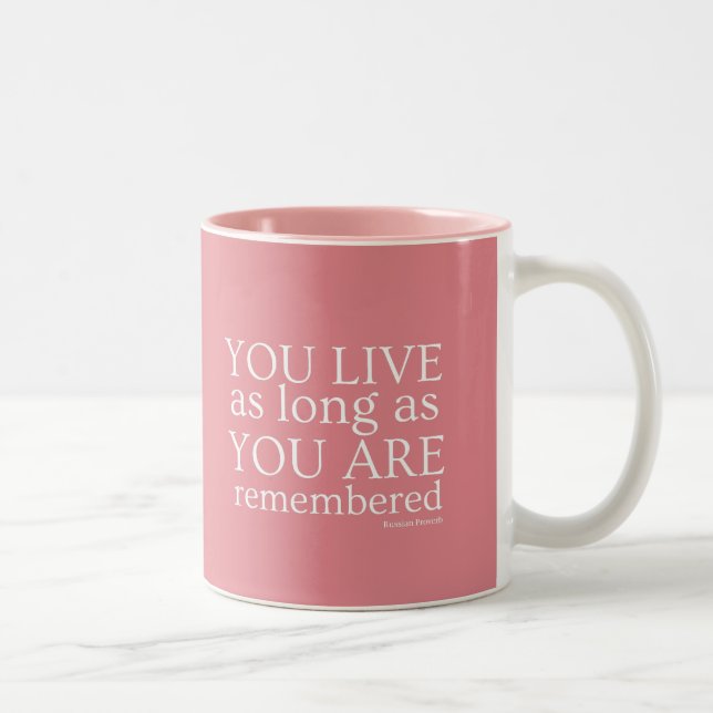 Tasse der Genealogie (Rosa) (Rechts)