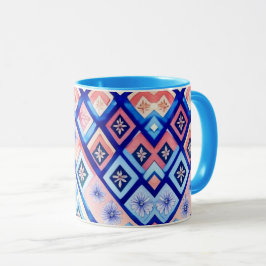 : Tasse der geometrischen Flora