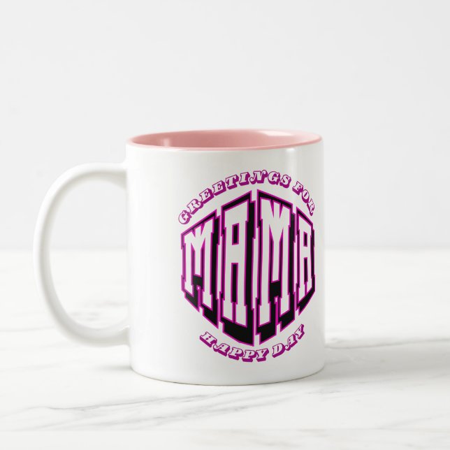 Tasse der glücklichen Mutter (Links)