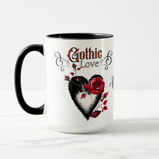 Tasse der gotischen Liebe (Links)