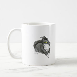 Tasse der Graukatze