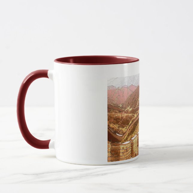 Tasse der großen Mauer (Links)