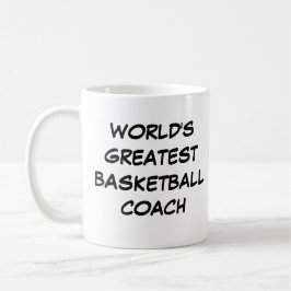 Tasse "Der größte Basketballtrainer der Welt"