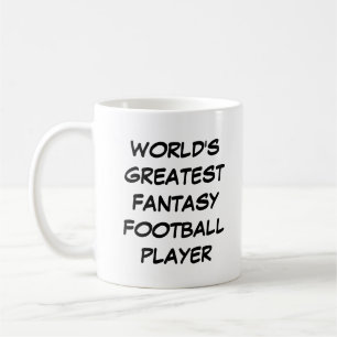 Tasse "Der größte Fantasy Football-Spieler der Wel