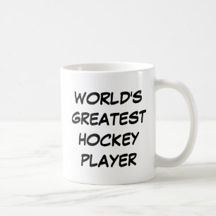 Tasse "Der größte Hockey-Spieler der Welt"