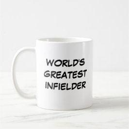 Tasse "Der größte Infielder der Welt"