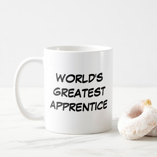 Tasse "Der größte Lehrling der Welt" (Mit Donut)