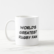 Tasse "Der größte Rugby-Fan der Welt"