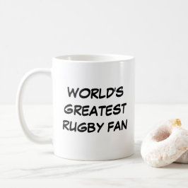 Tasse "Der größte Rugby-Fan der Welt"