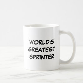 Tasse "Der größte Sprinter der Welt"
