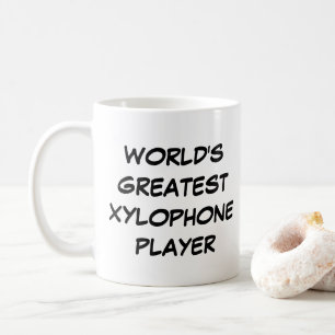 Tasse "Der größte Xylophon-Player der Welt"