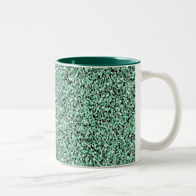 Tasse der grünen Camouflage (Rechts)