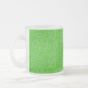 Tasse der grünen Kreise