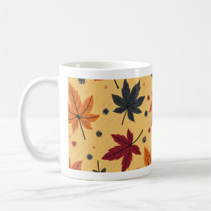 Tasse der Herbstverläufe