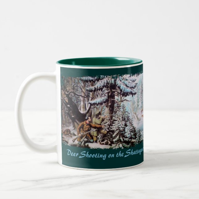 Tasse der Hirschjagd (Links)