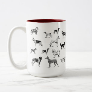 Tasse der Hunde