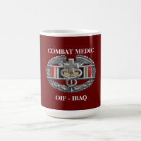 Tasse der Irak-Kampagnen-Band-des Hintergrund-CMB