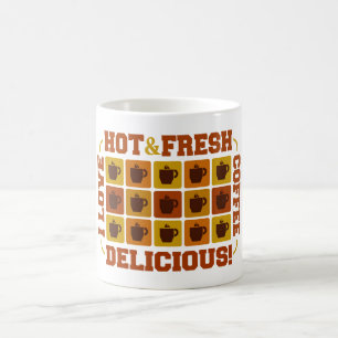 Tasse der Kaffeebäume - wählen Sie Stil & Farbe
