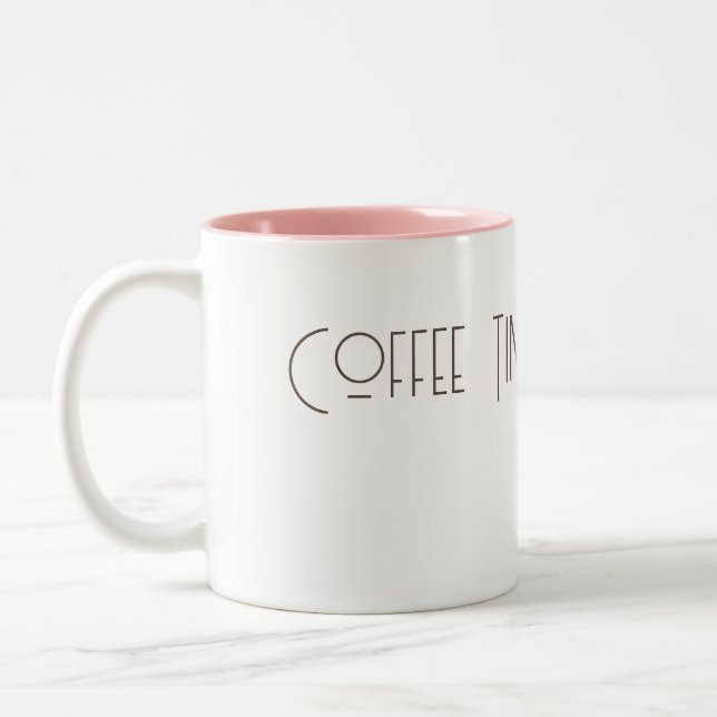 Tasse der Kaffeezeit (Links)