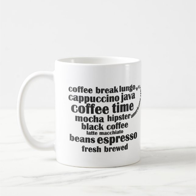 Tasse der Kaffeezeit (Links)