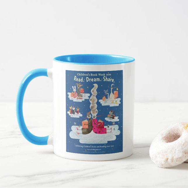Tasse der Kinderbuchwoche 2020 (Mit Donut)