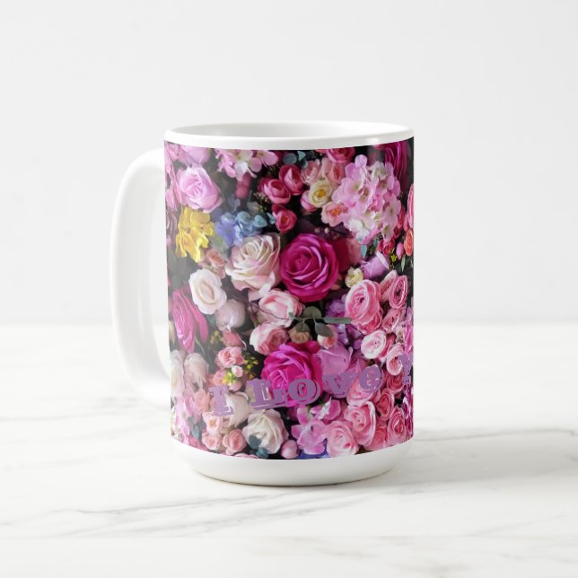 Tasse der klassischen Liebe (Vorderseite Links)