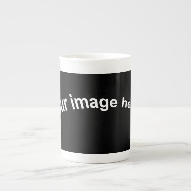 Tasse der Knochen-China (Vorderseite)