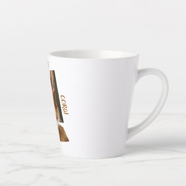 Tasse der Liebe Hunde Liebhaber 12oz Kleine Latte  (Rechts)