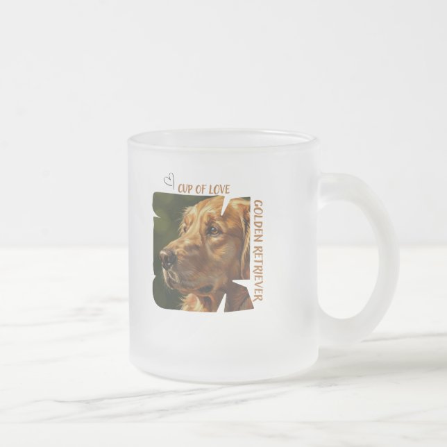 Tasse der Liebe Hunde-Liebhaber Kaffee-Geschenkide (Rechts)