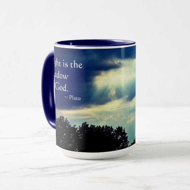 Tasse der Light Rays Keramik (Vorderseite Links)