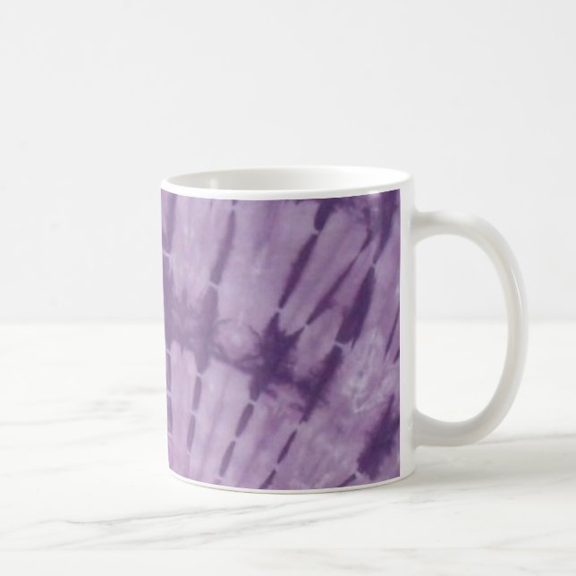 Tasse der lila Gefärbte Krawatte (Rechts)