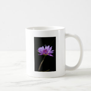 Tasse der lila Wasserlilie