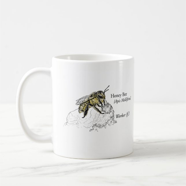Tasse der MABA Honig-Bienen-Arbeitskraft-(2) (Links)