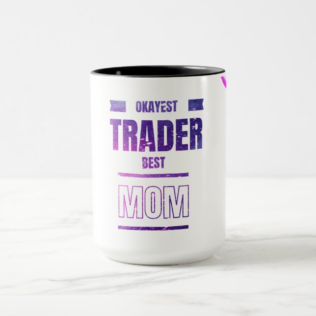 Tasse der Mama | Geschenk für Händler und Investor (Zentrum)