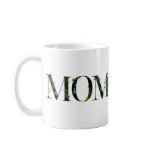Tasse der Mama, Geschenk mit wilden Blume